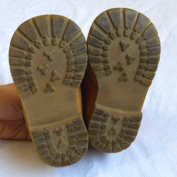 vintage 90s teddy's choice velcro closure "work" boots size 5 toddler boys - Picture 7 of 9